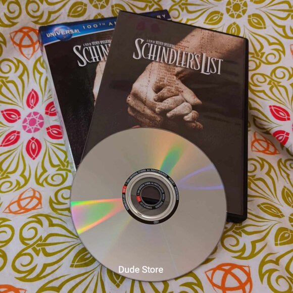 Schindler's List - 100th Anniversary - - Double-Sided 2012 DVD Release - Picture 1 of 3